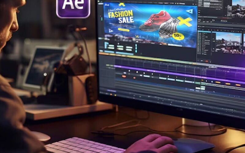 Product Advertisement using After Effects